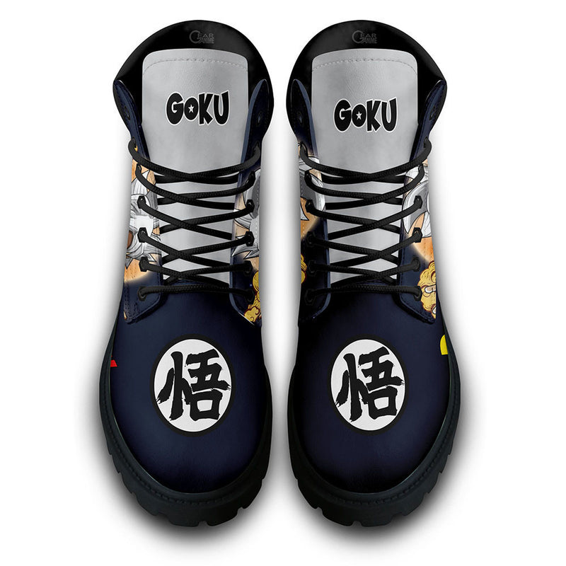 Goku Ultra Instinct Boots Shoes Anime Custom PT3108