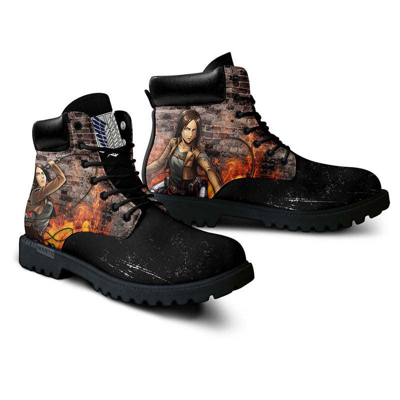 Shingeki Ymir Boots Shoes Anime Custom