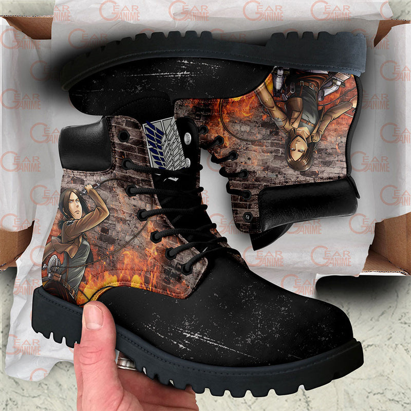 Shingeki Ymir Boots Shoes Anime Custom