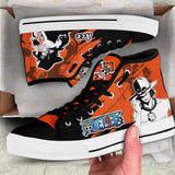 Portgas D. Ace High Top Shoes NTT010