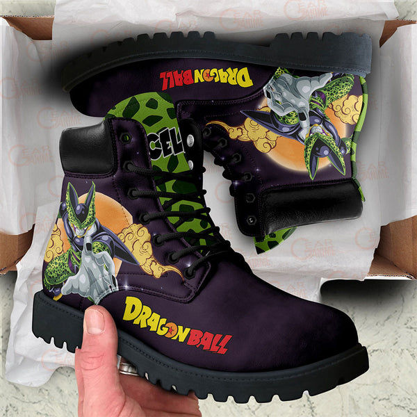 Cell Boots Shoes Anime Custom PT3108