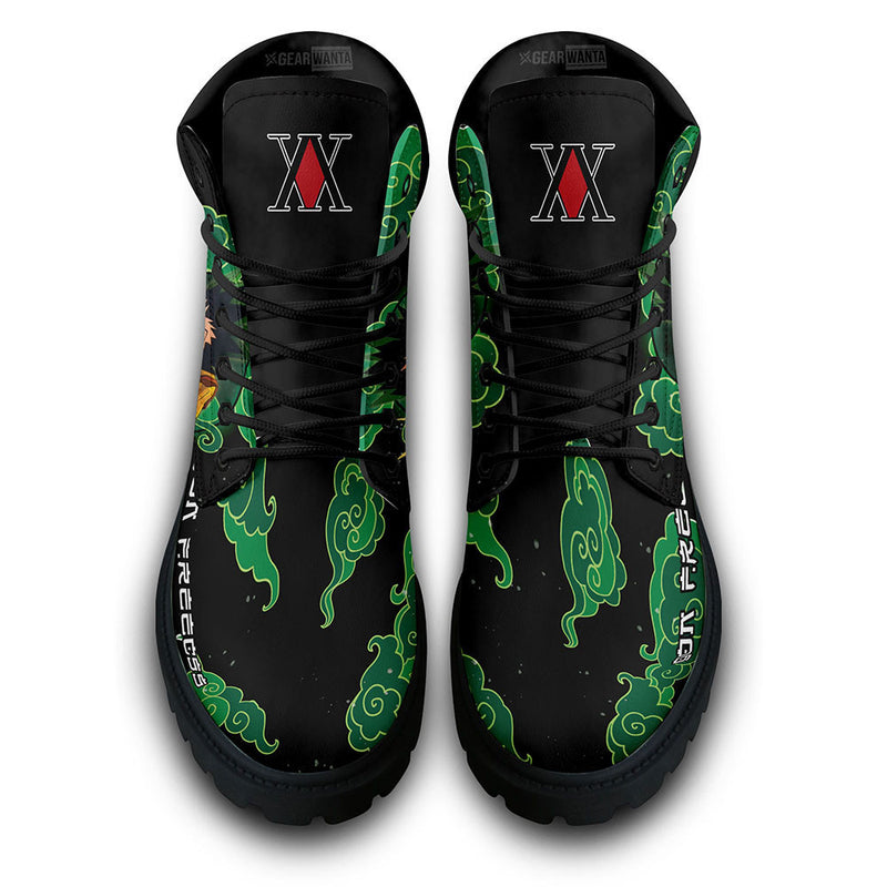 Gon Freecss Boots Shoes Anime Custom