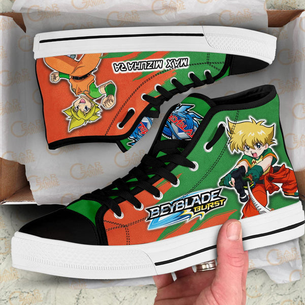 Max Mizuhara High Top Shoes Beyblade NTT290