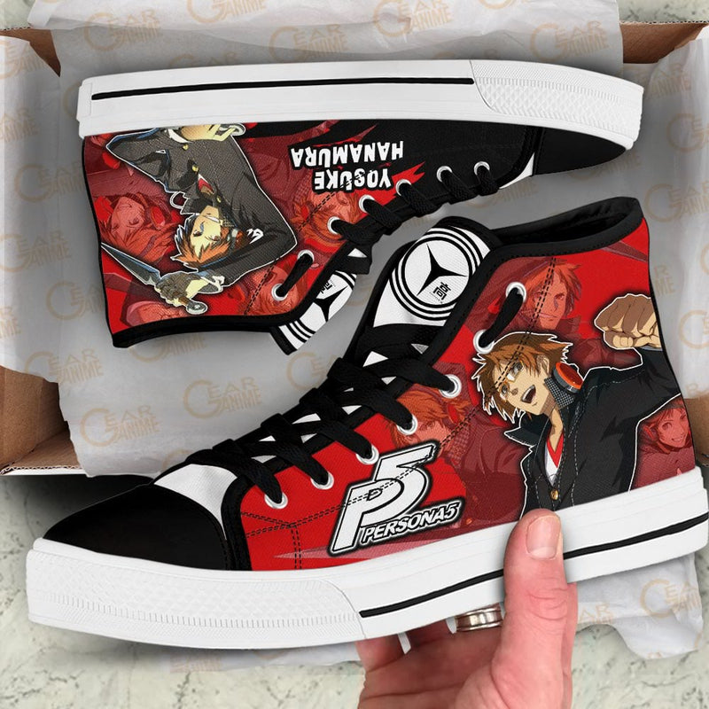 Persona Yosuke Hanamura High Top Shoes NTT220