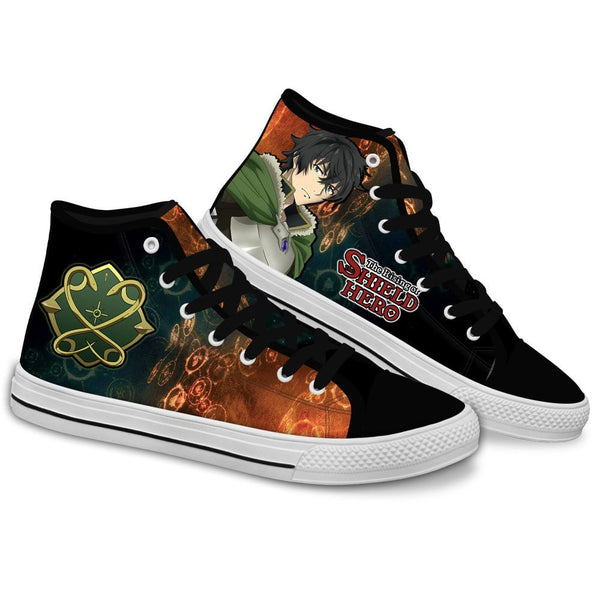 Shield Hero Naofumi Chimera Viper Shield High Top Shoes