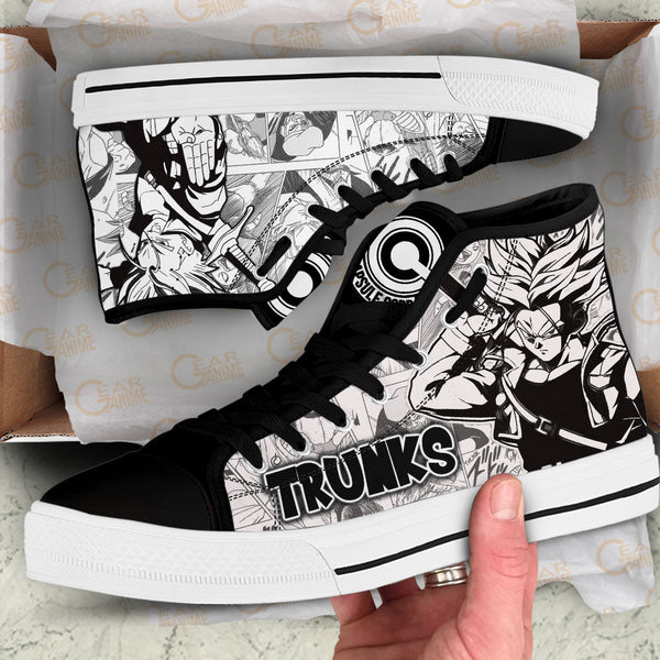 Trunks Super Saiyan High Top Shoes