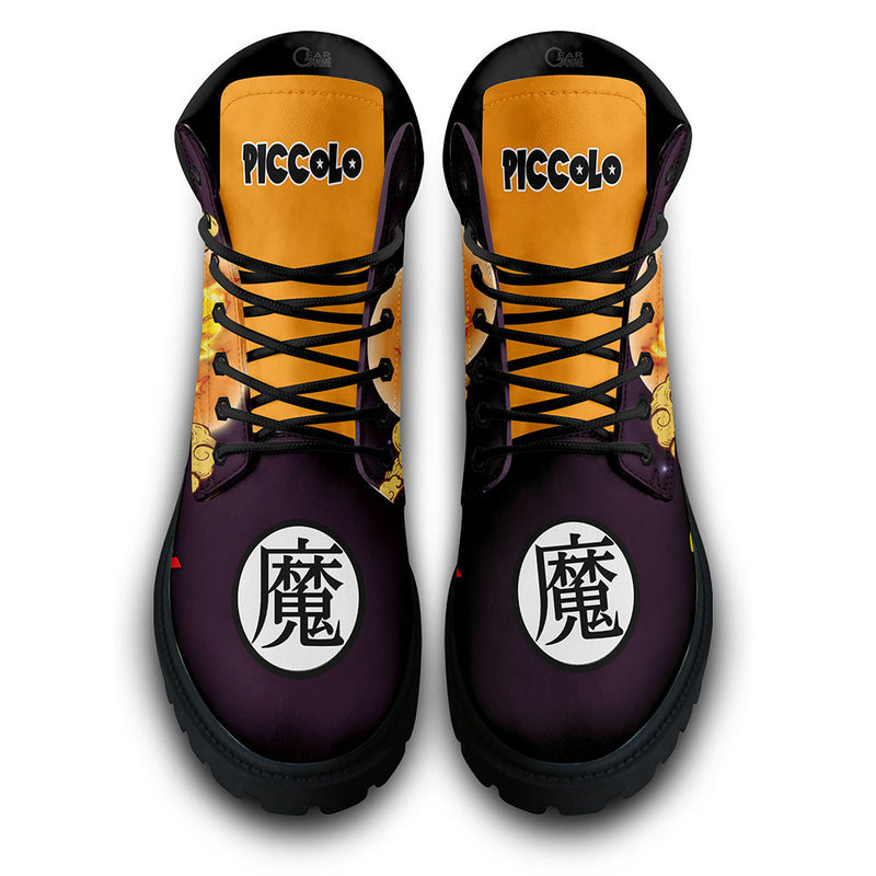 Orange Piccolo Boots Shoes Anime Custom PT3108