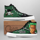 Zoro High Top Shoes Red Shoes NTT260