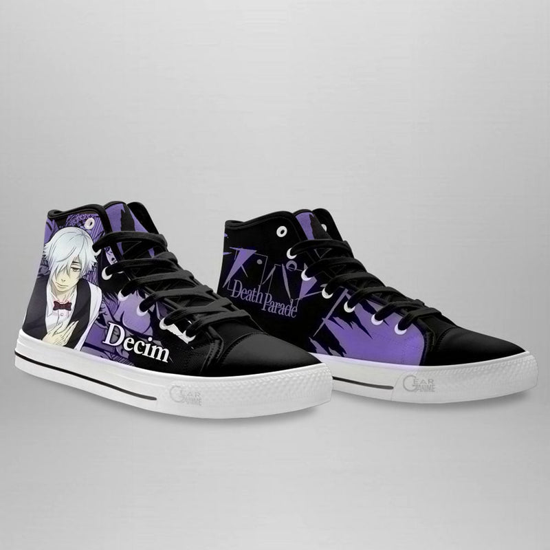 Decim High Top Shoes Death Parade Shoes NTT130