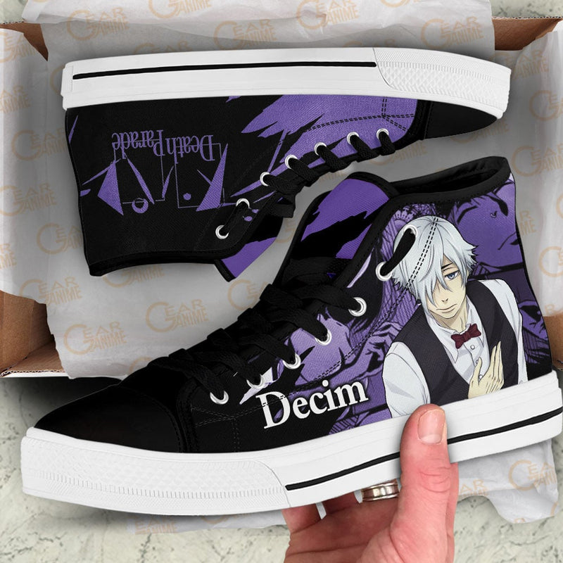 Decim High Top Shoes Death Parade Shoes NTT130