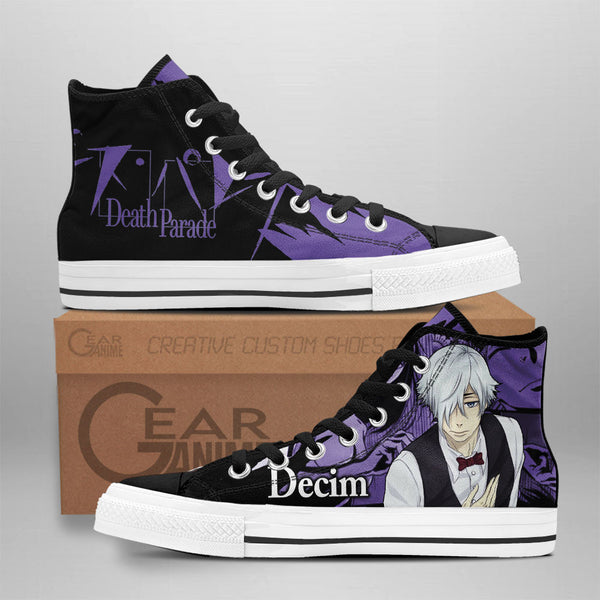 Decim High Top Shoes Death Parade Shoes NTT130