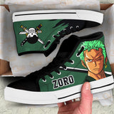 Zoro High Top Shoes Red Shoes NTT260