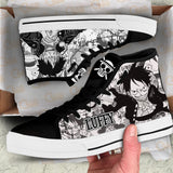 Monkey D. Luffy High Top Shoes