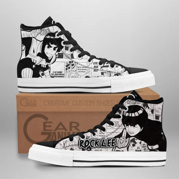 Rock Lee High Top Shoes