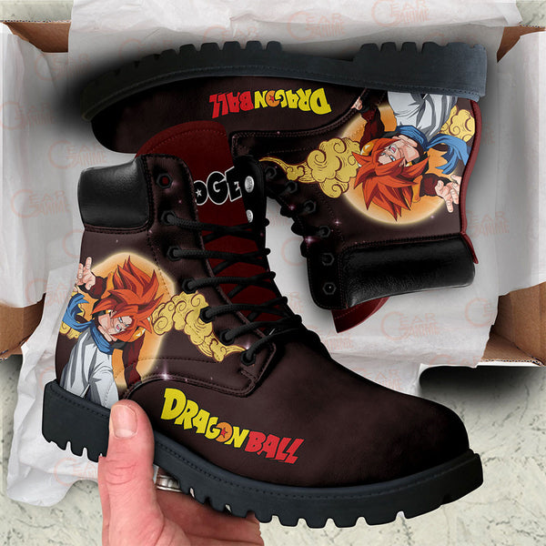 Gogeta Super Saiyan 4 Boots Shoes Anime Custom PT3108