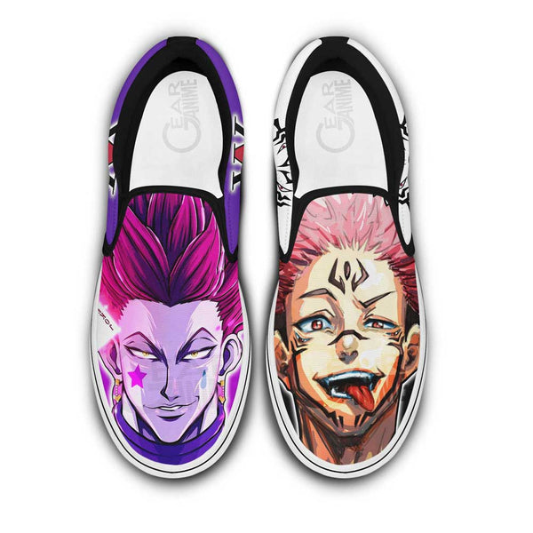 Hisoka and Sukuna Slip-On Shoes NTT210