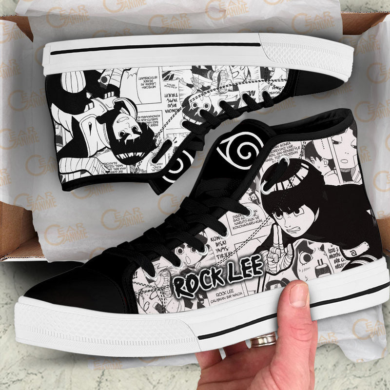 Rock Lee High Top Shoes