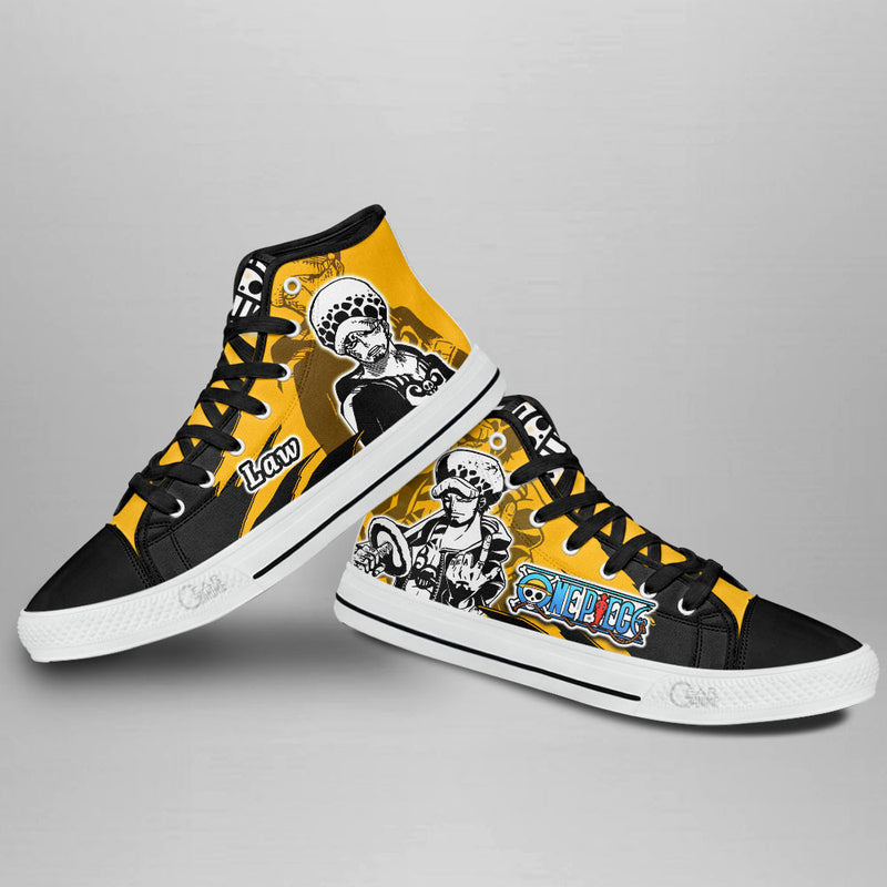 Trafalgar Law High Top Shoes NTT010