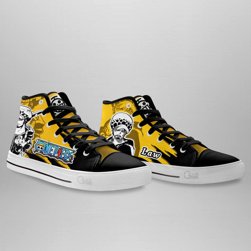 Trafalgar Law High Top Shoes NTT010