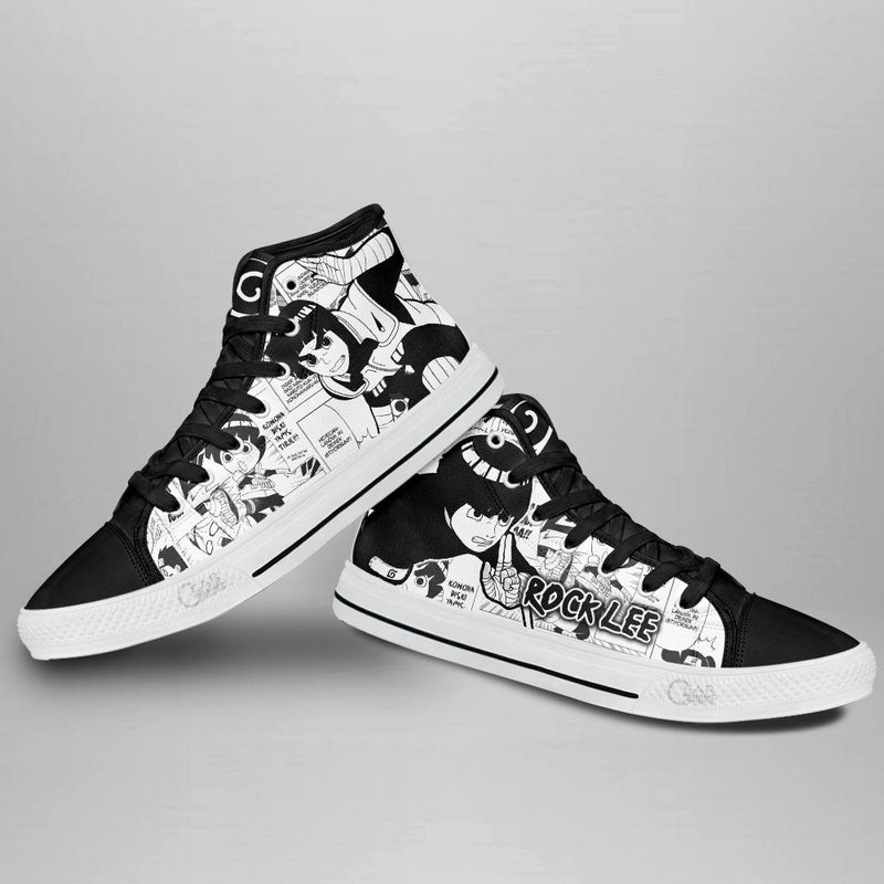 Rock Lee High Top Shoes