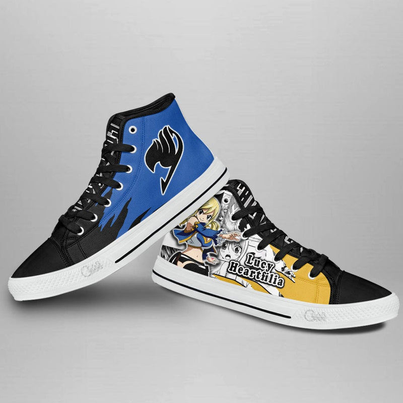 Lucy Heartfilia High Top Shoes NTT291