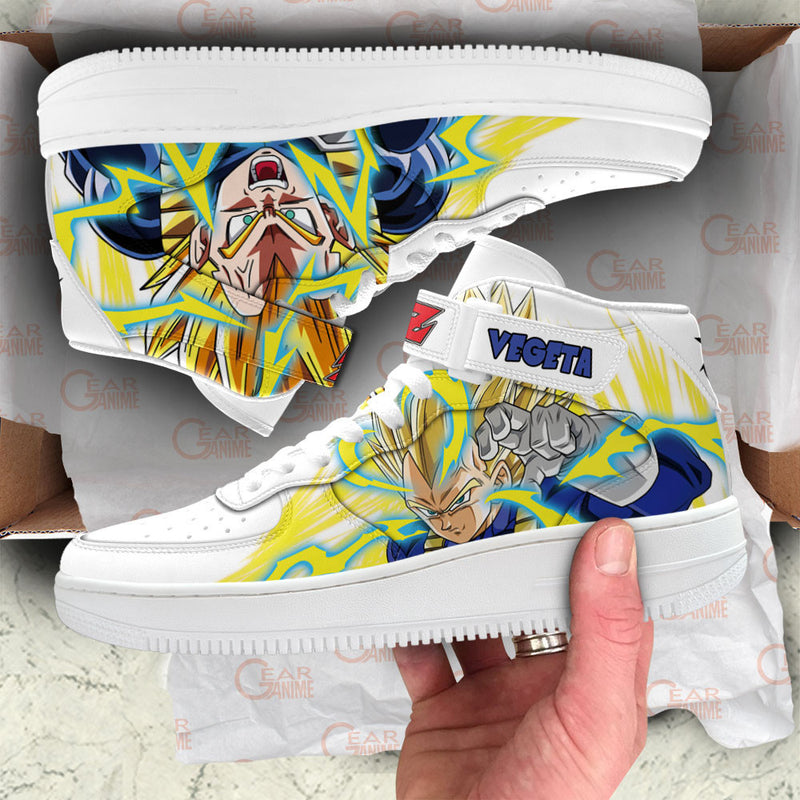 Vegeta Super Saiyan Air Mid Shoes