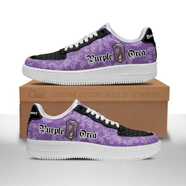 Magic Knights Squad Purple Orca Air Sneakers Anime