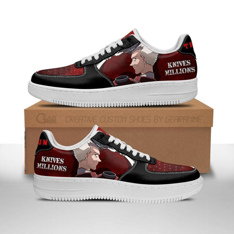 Knives Millions Air Sneakers Anime