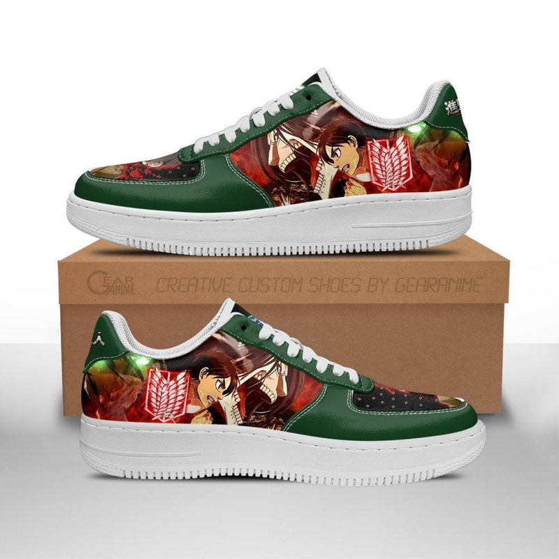 Shingeki Eren Yeager Air Sneakers PT0820