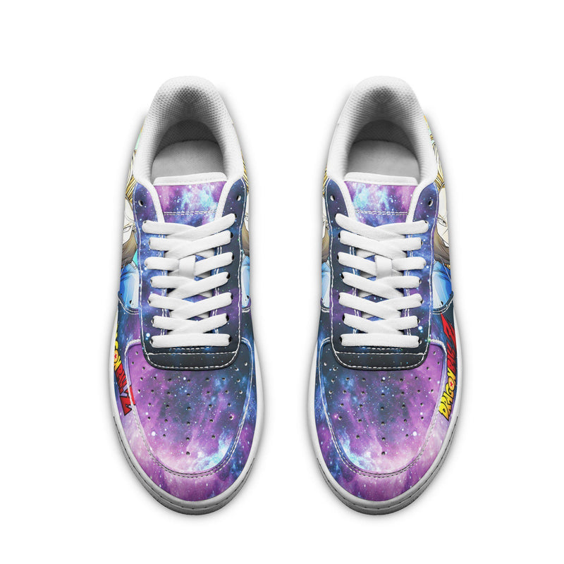 Android 18 Air Sneakers Anime Galaxy