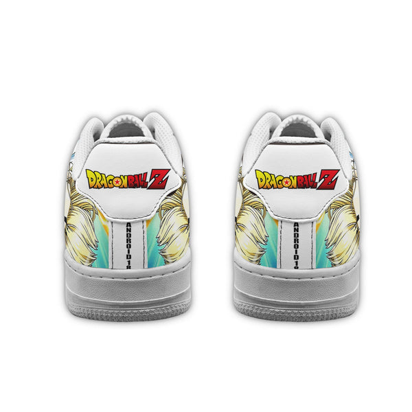 Android 18 Air Sneakers Anime Galaxy