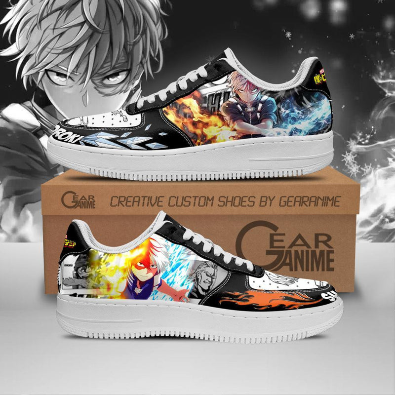 Shoto Todoroki Air Sneakers Anime PT10AF