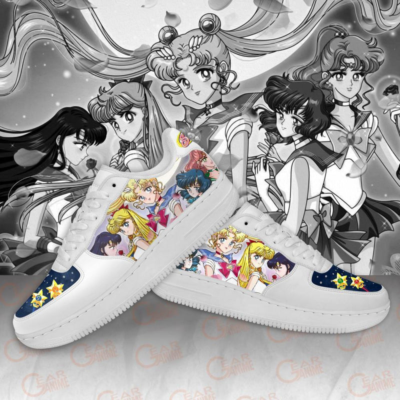 Sailor Team Air Sneakers Anime PT10AF