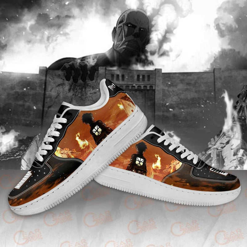 Eren and Colossal Titan Air Sneakers PT10AF