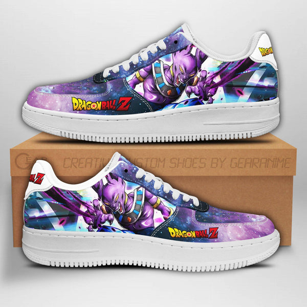 Beerus Air Sneakers Anime Galaxy PT04AF