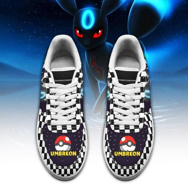 Poke Umbreon Air Sneakers Anime Checkerboard PT0720