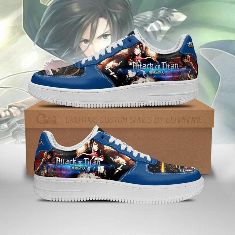 Mikasa Ackerman Shingeki Air Sneakers AOT PT09AF