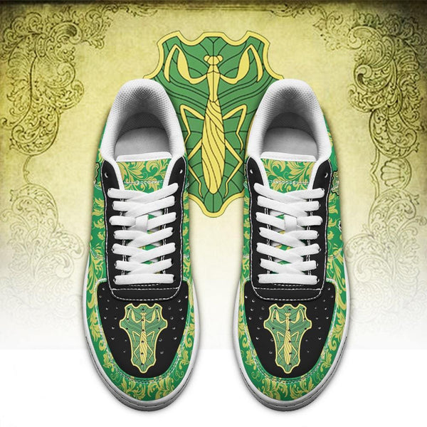 Magic Knights Squad Green Mantis Air Sneakers Anime