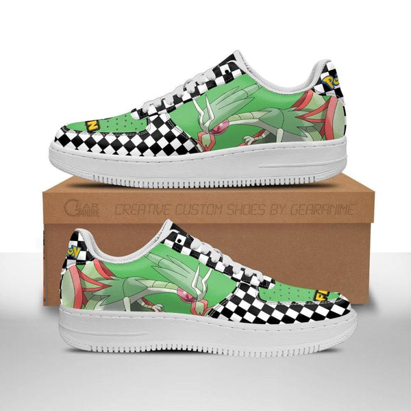 Poke Flygon Air Sneakers Anime Checkerboard PT07-N