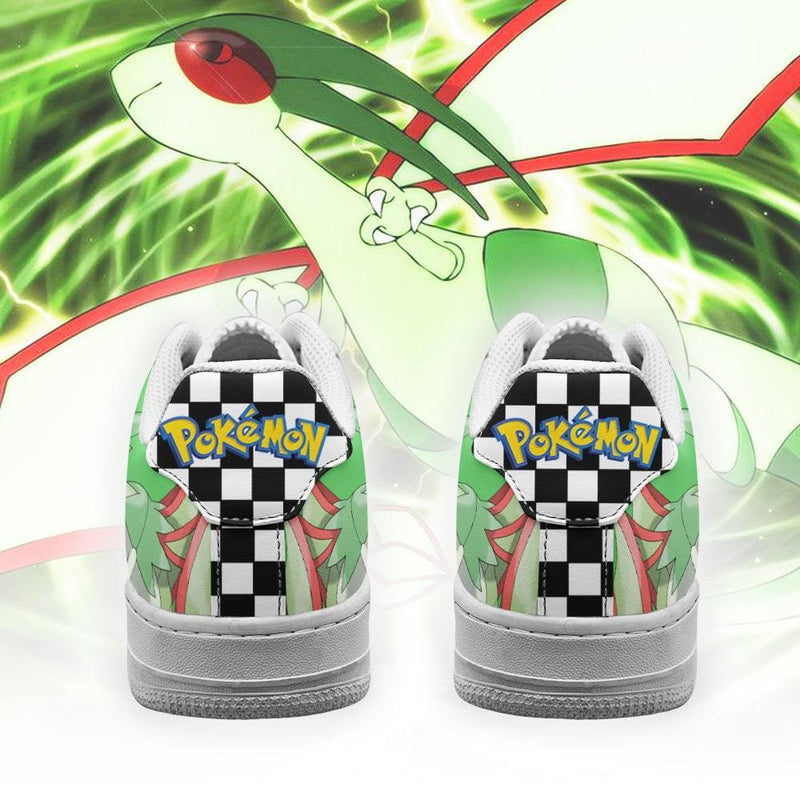 Poke Flygon Air Sneakers Anime Checkerboard PT07-N