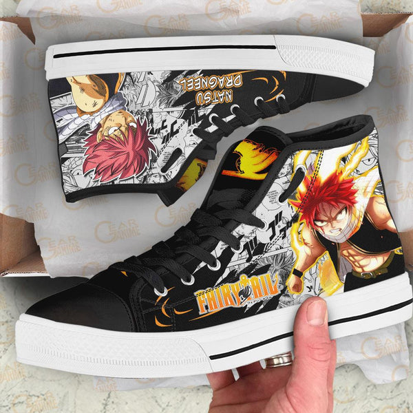 Natsu Dragneel High Top Shoes NTT041