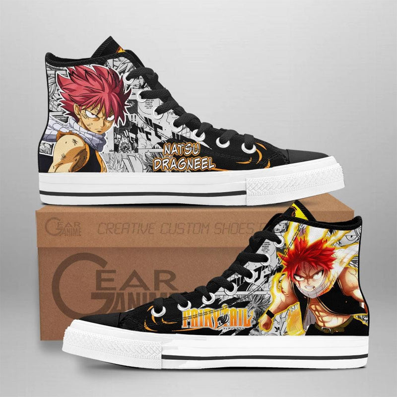 Natsu Dragneel High Top Shoes NTT041