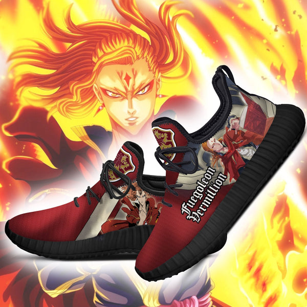 Fuegoleon Vermillion Reze Shoes Crimson Lion RZ-BLA