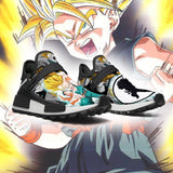 Kid Trunks Super Saiyan Shoes Sneakers NMD-BL