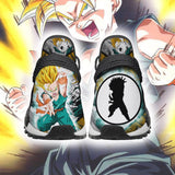 Kid Trunks Super Saiyan Shoes Sneakers NMD-BL