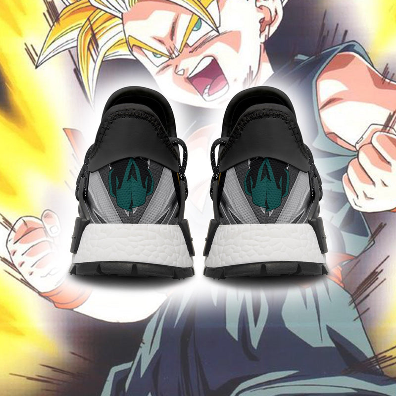 Kid Trunks Super Saiyan Shoes Sneakers NMD-BL