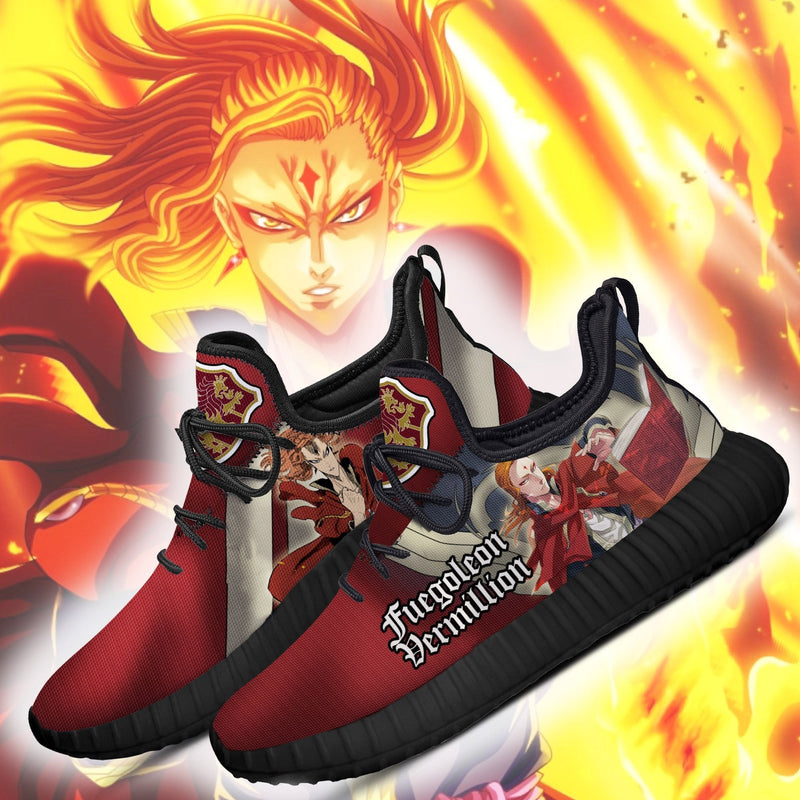 Fuegoleon Vermillion Reze Shoes Crimson Lion RZ-BLA