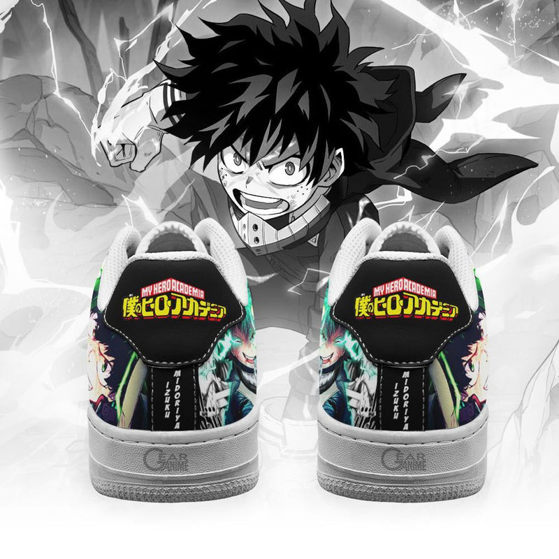 Izuku Midoriya Air Sneakers Anime PT10AF