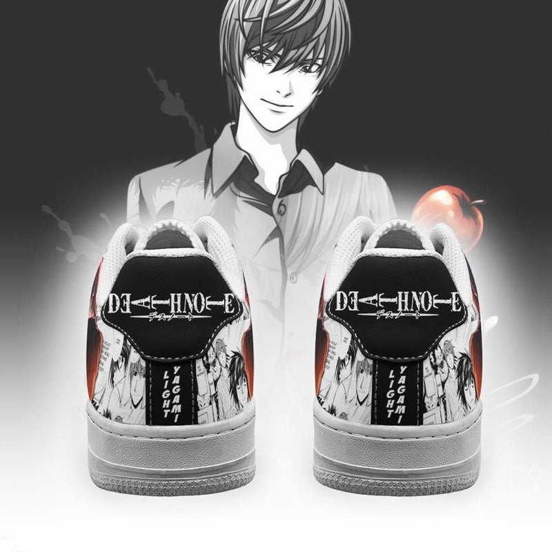 Light Yagami Air Sneakers Dnote