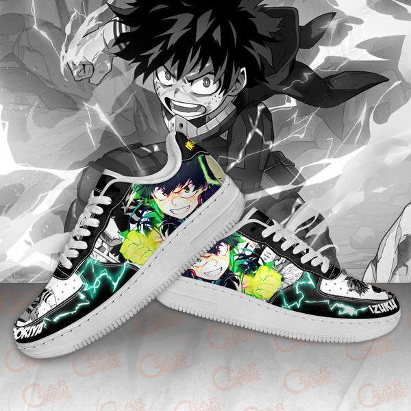 Izuku Midoriya Air Sneakers Anime PT10AF